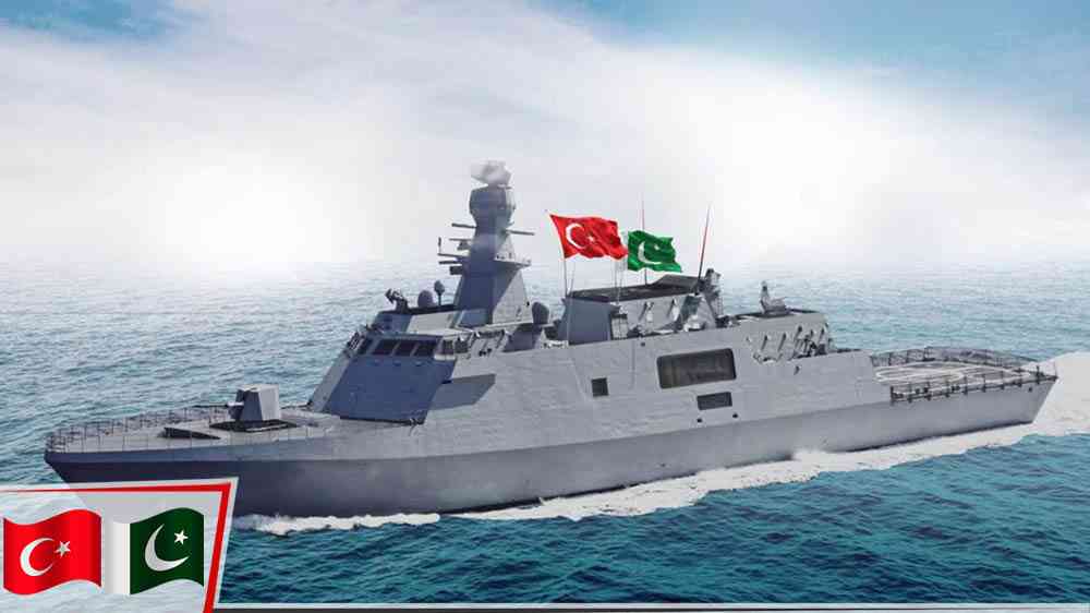 Pakistan MİLGEM Projesi’nin 3. gemisi suyla buluşuyor