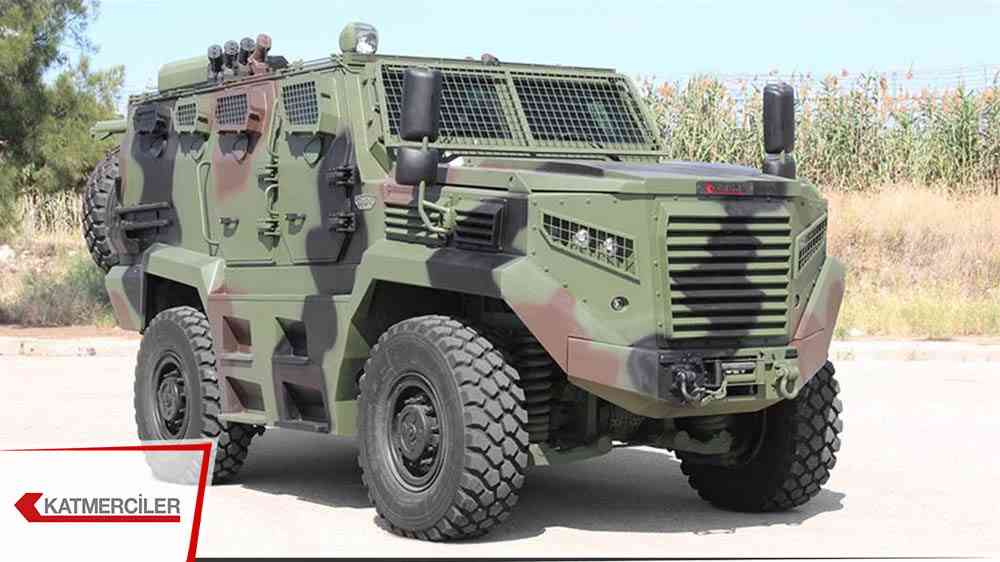 Katmercilerden Kenya'ya 91,4 milyon  $'lık zırhlı araç satışı