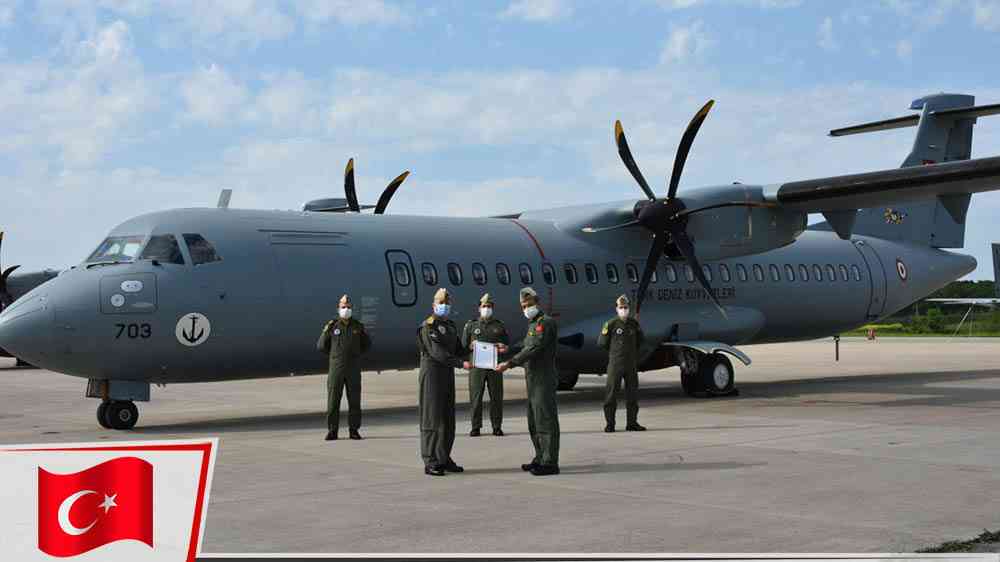 MELTEM-3 Projesi’nin 3’üncü uçağı Deniz Kuvvetleri'ne teslim edildi
