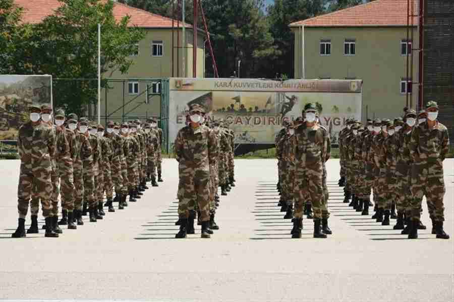 Libyalı 192 subay adayı askeri öğrenci Isparta’daki eğitimlerine başladı