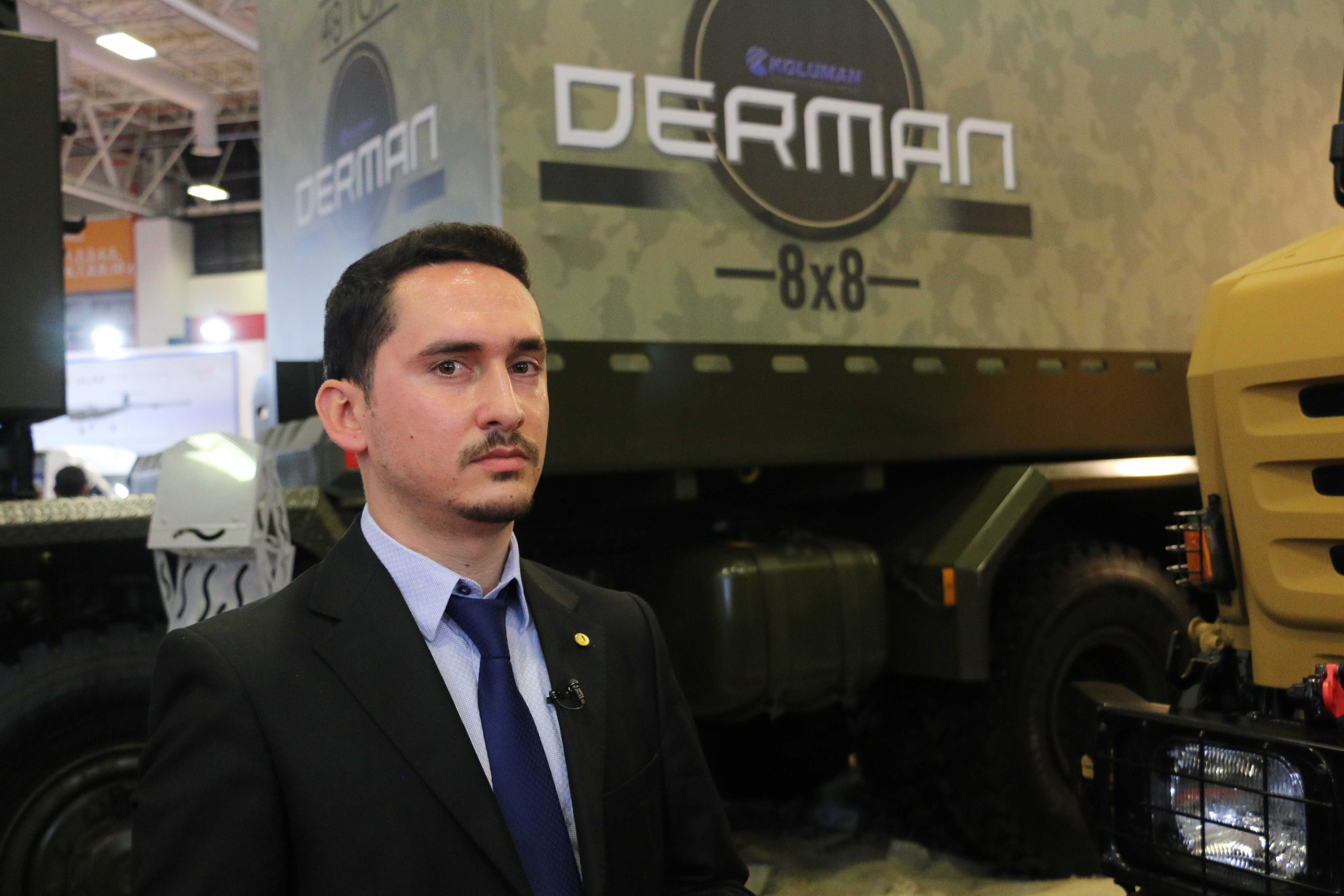 Askeri lojistik destek aracı "Derman" NATO test sürecinde