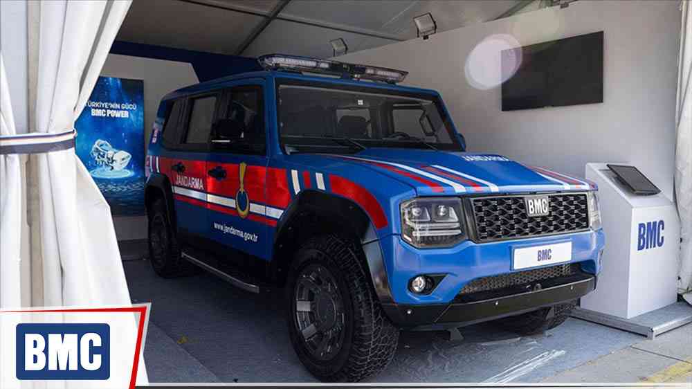 Jandarmanın yerli SUV aracı TULGA ilk kez ortaya çıktı