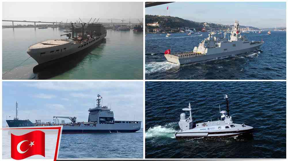 Türk Donanması’na dört yeni gemi teslimatı yapıldı